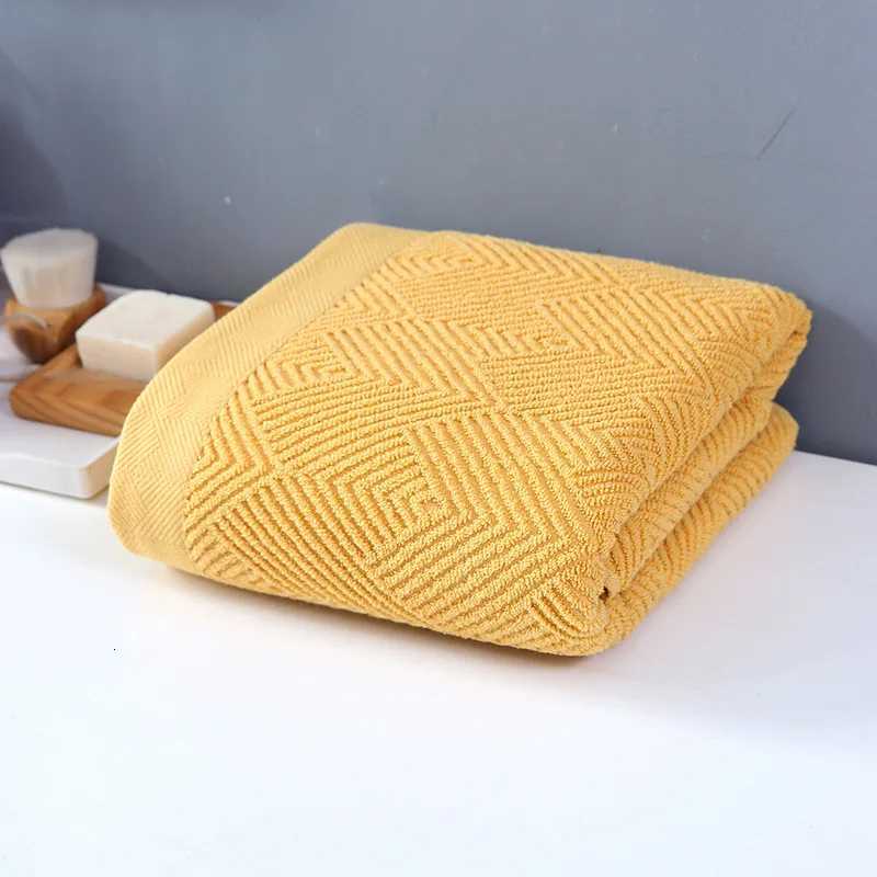 High Quty Pure Cotton Thick Bath Towel for Adult Family Bathroom Face Towel Solid Color Soft Absorbent Washcloth Household Y251202