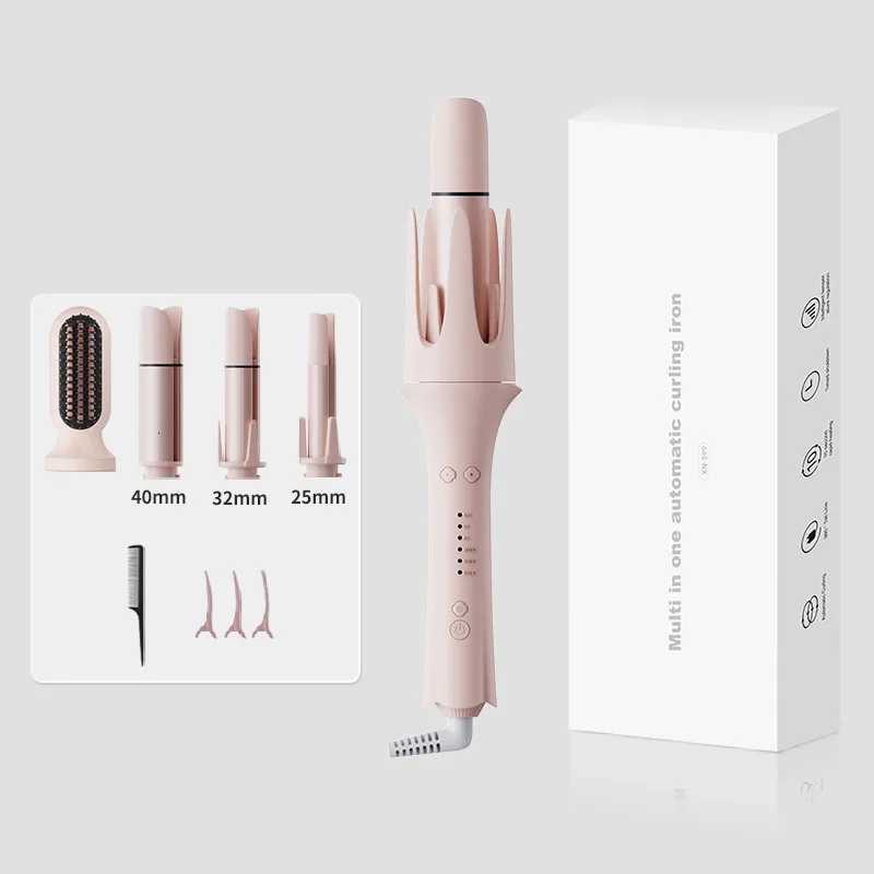 Autatic curling iron 26-40mm curling styling set suitable for all hair types negative ion hair care curling tool72h Hold C251202