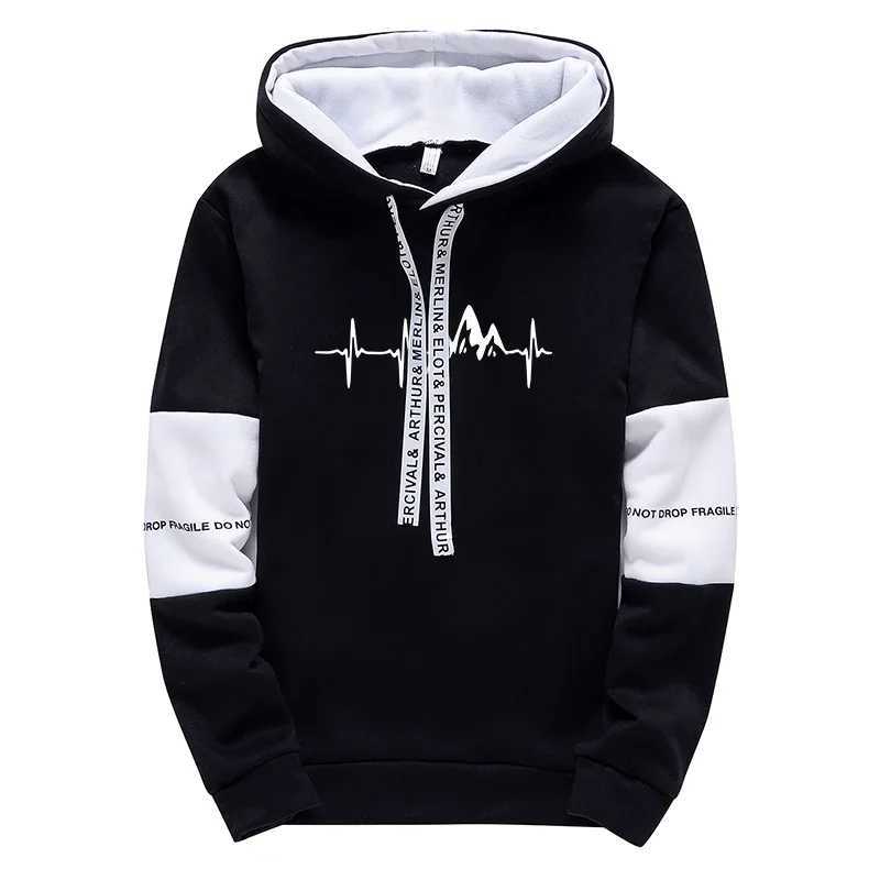 Hot Sales Mens Tracksuit Printing Sweatshirts Sportswear Casual Single Piece Hoodie Pants Fitness Sports Jogging Mens Clothing W251202