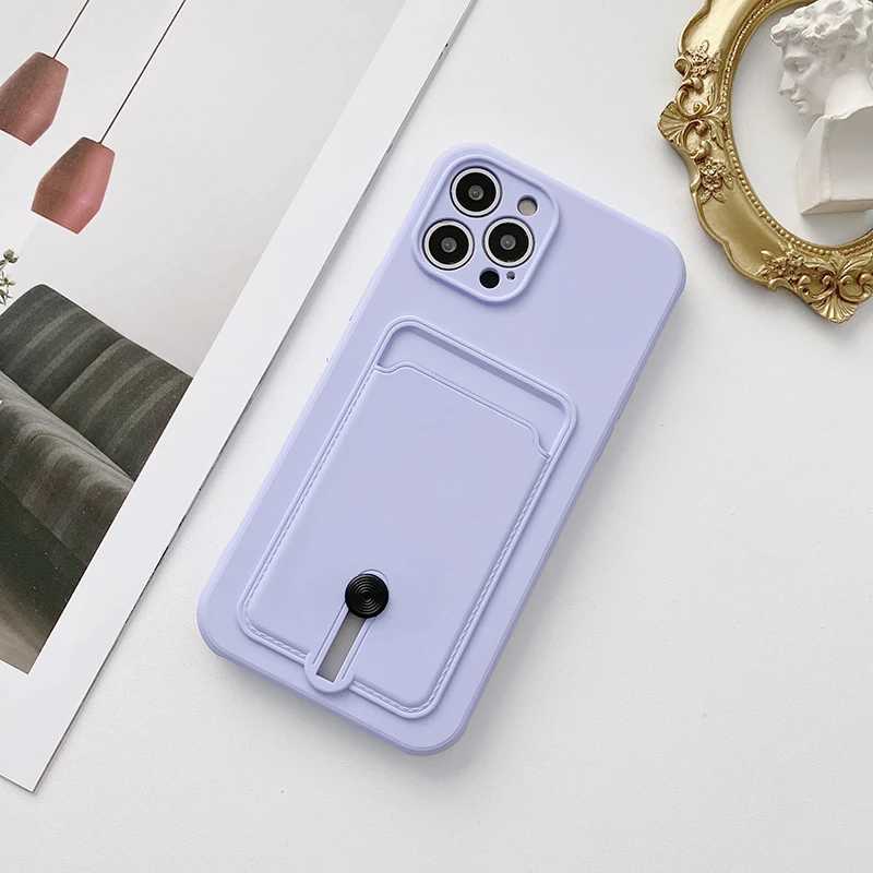Phone Case For iPhone 17 Pro Max 16E 16 15 14 13 12 Mini 11 Pro Max Fashion Wallet Card Holder Soft TPU Phone Case Cover J251202