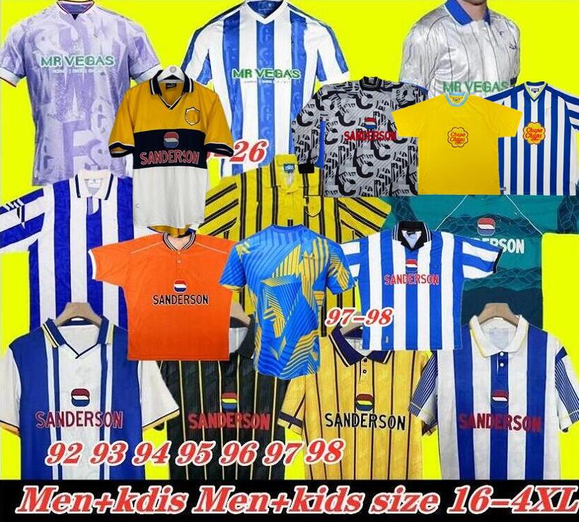 3XL 4XL 25 26 Sheffields Wednesdays soccer jerseys 2025 Will Vaulks Callum Paterson Michael Smith Tyreeq Bakinson Mallik Wilks football shirts 93 94 95 97 98 99