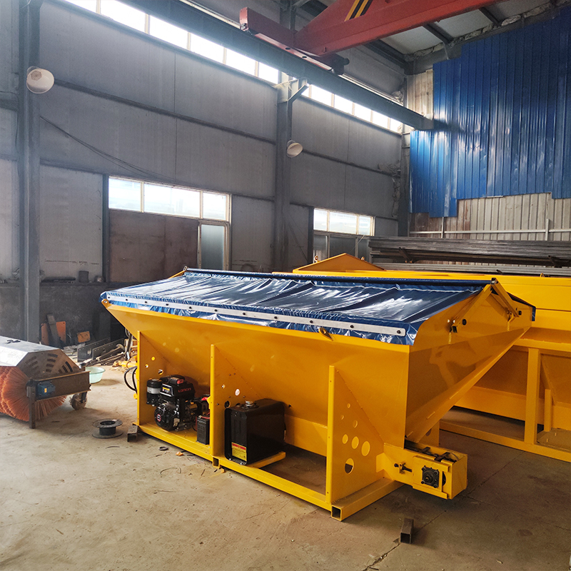 Heavy-Duty Polyethylene Salt Spreader | Non-Corrosive Hopper for Municipal & Commercial Winter Operations