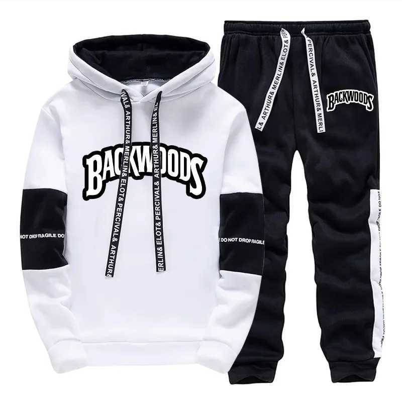 Mens Tracksuit Print Casual Single Piece Sweatshirts Sweatpants Daily Office Home Hoodie Pants Gym Sports Jogging Mens Clothing W251202