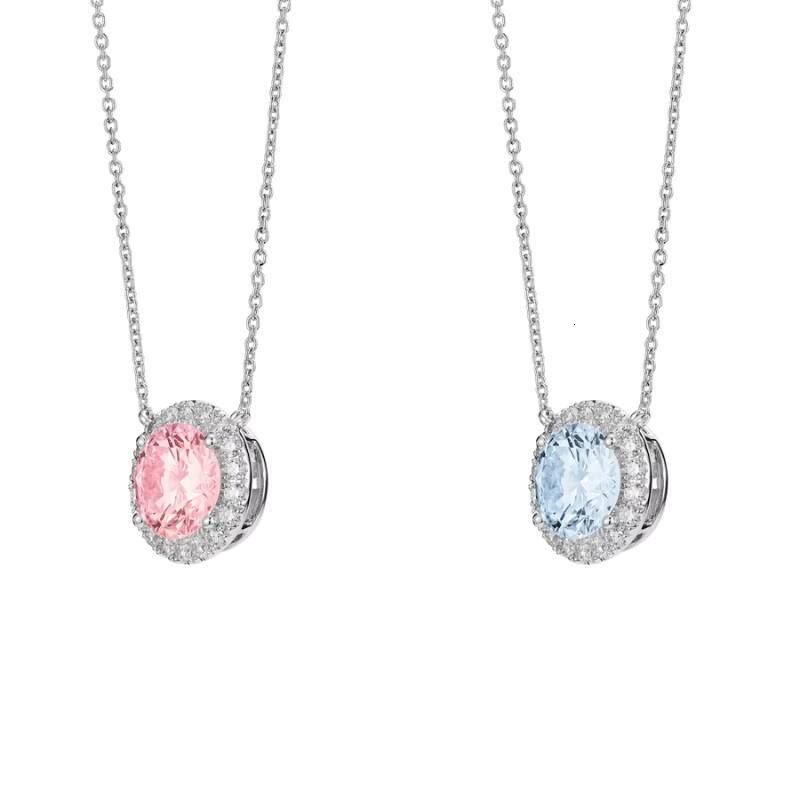 IGI Certified Diamond Lab Grown Jewelry 14K Solid Gold Synthetic Diamond Pendant Lab Grown Diamond Necklace