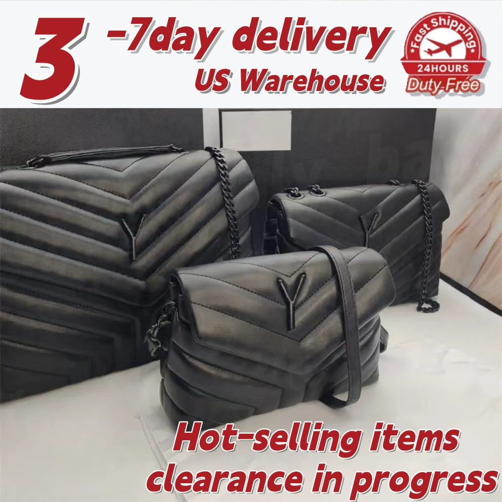 Designer tote Bags Classic Chain Luxury Shoulder Bag Wallet Crossbody Bag High-Quality Leather Chain Quilted Flap Bag Women's Handbag Sheepskin Caviar Grain Wallet