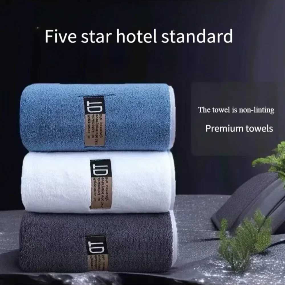 Towel Super Soft Ultra-Fine Fiber Bath Towels 30x14in Quick Dry Low Lint Y251202