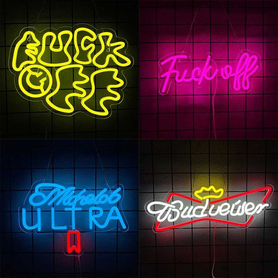 Bar Series Neon Signs Colorful Letter Icons Usb Powered Used For Bars Shops Holiday Parties Clubs Man Caves Art Decor H251201