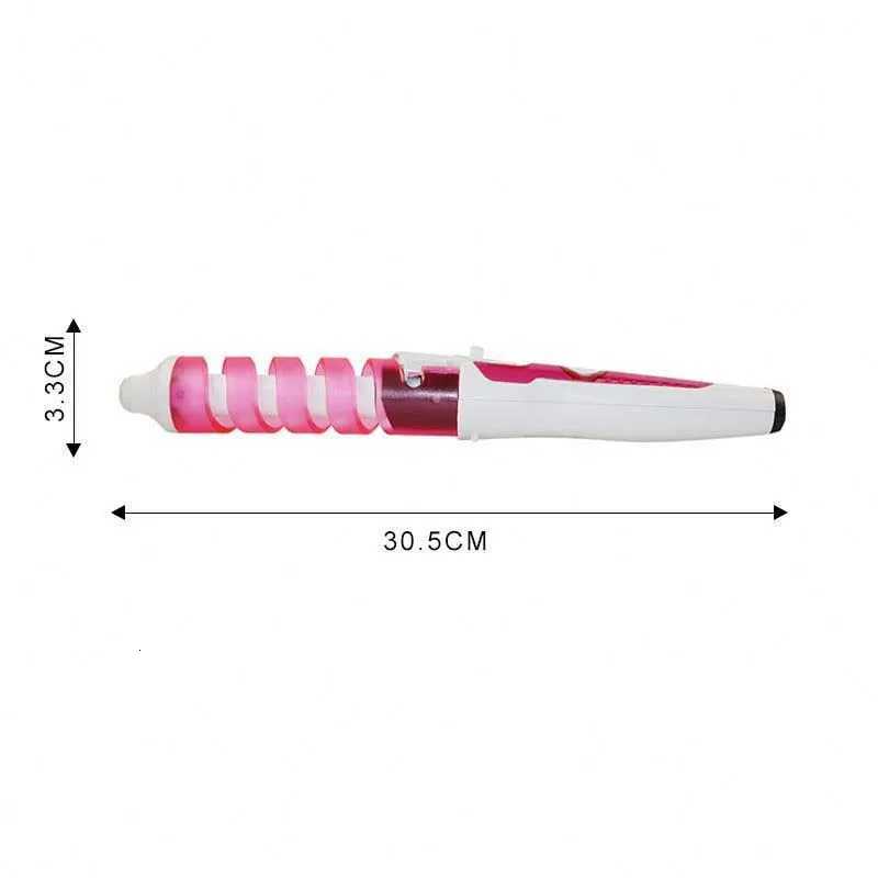 Professional Hair Curler Roller Magic Spiral Curling Iron Fast Heating Curling Wand Electric Hair Styler C251202