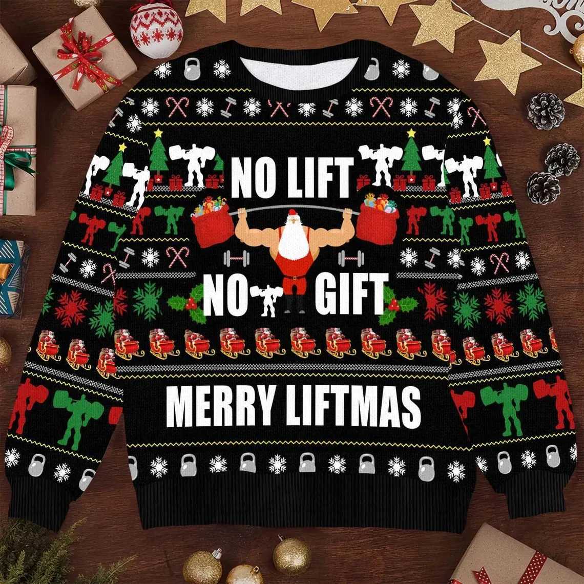 2026 Casual Ugly Sweater Party Christmas Gift Santa Claus Graphic Pullover Mens 3d Printing Funny Sweatshirts Autumn Hoodies J251203