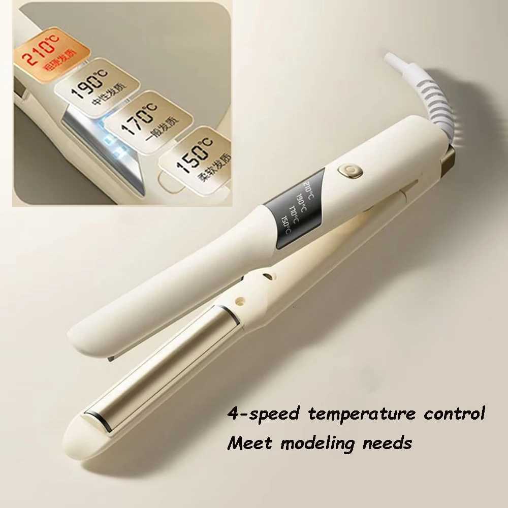 Semi-Arc Shaped Splint Morgan Curling Iron Hair Ceramic Curlers Fluffy Hair Root Perm Curling Fast Heating Flat Iron C251202