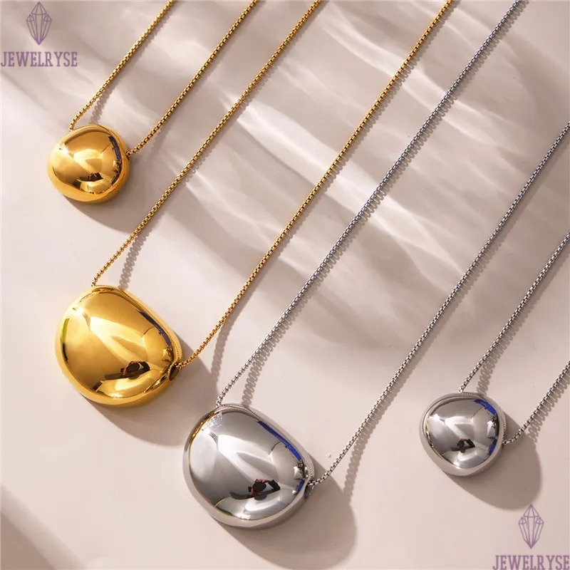 punk stainless steel designer necklace for woman party gold long chain geometric pendants necklaces women sweater chains fashion choker hot jewelry gi