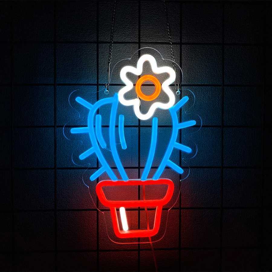 Plant Series Led Neon Signs Wall Art Wall Lamps Usb Powered Used For Decor In Homes Flower Shops Bars Parties And Clubs H251201