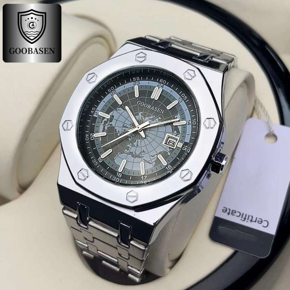Imitation Mechanical Men's Watch Waterproof Luminous Calendar Live