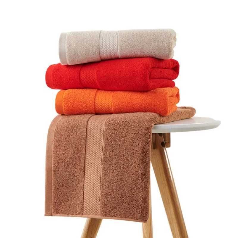 2pcs Red Cotton Towels Sets 50x100cm Home Bath Towels Adults Face Towel Thick Absorbent Luxury Christmas Bathroom Gift Towels Y251202