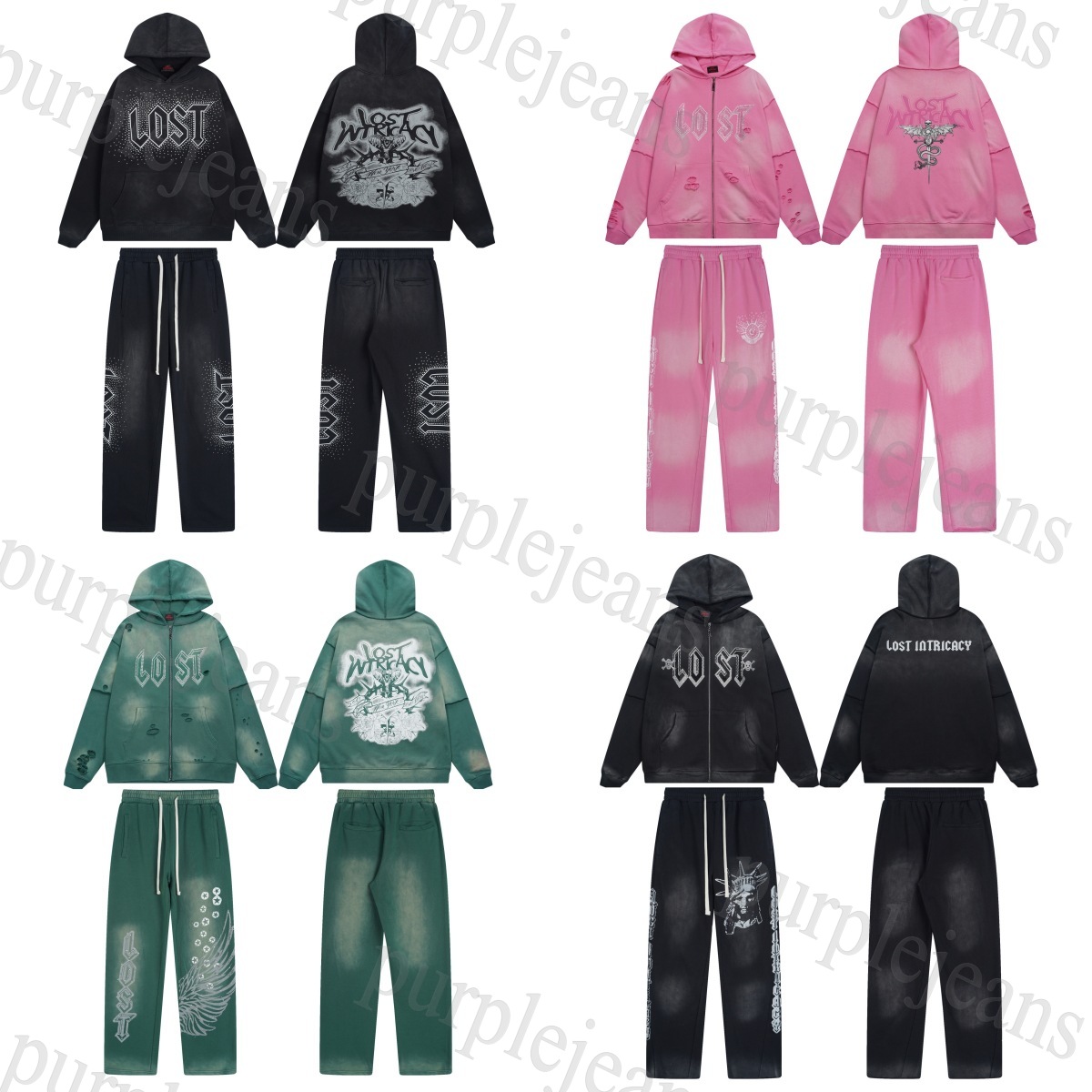 lost shdws hoodies designer hoodies for men hoodie hiphop hoody streetwear long sleeve mens fashion hoodies man women pullover sweatshirts clothing S-XL