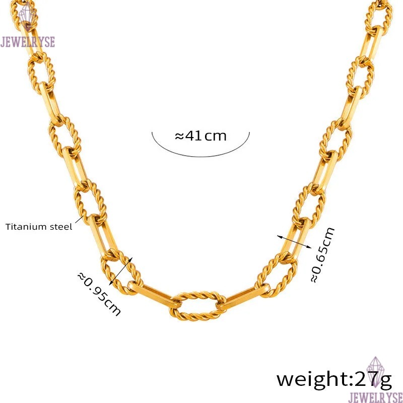 hiphop chuny gold chain stainless steel necklace designer for woman party chains hiphop silver necklaces school choker women jewelry birthday friend g