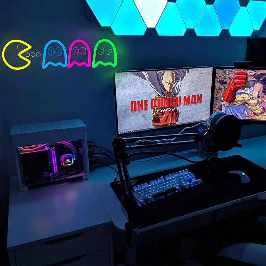 Game Led Neon Sign Cartoon Icon Wall Decor Used For Room Home Game Room Club Office Bar Art Wall Lamp Usb Powered H251201