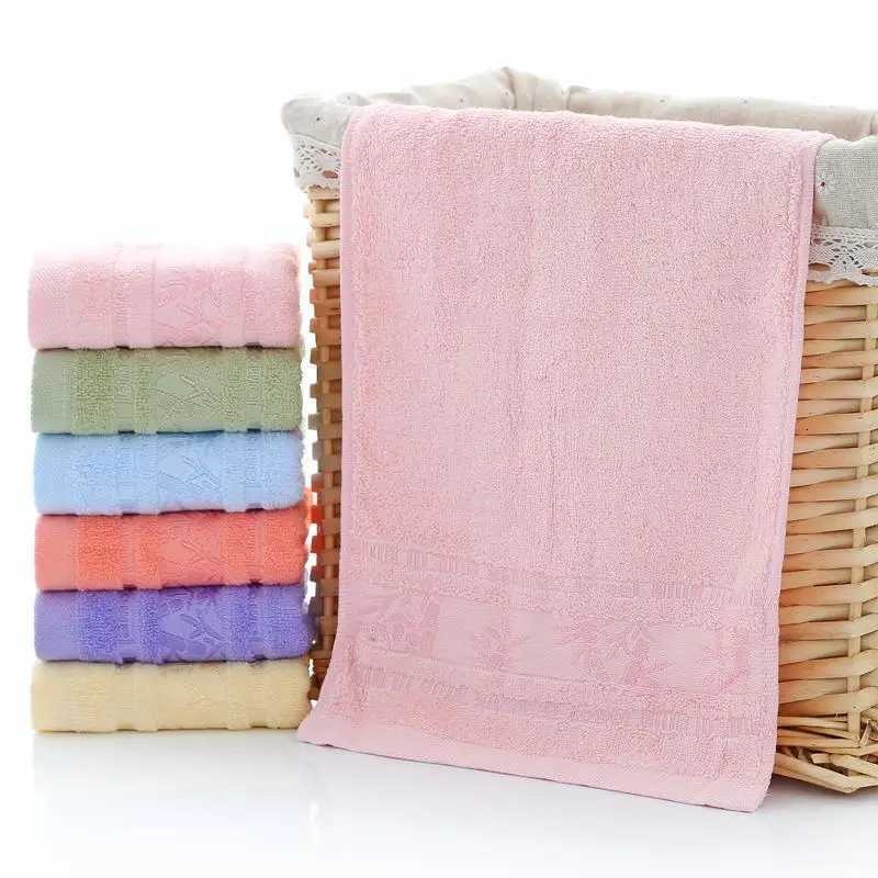 Bamboo Fiber Thickened Jacquard Childrens Towel Infant and Toddler Face and Bath Towel Y251202