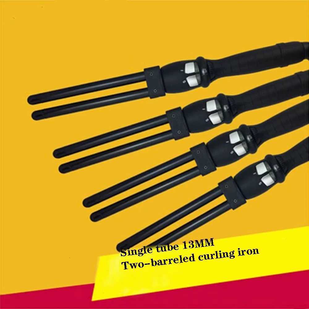 1m Two-barreled curling iron Electric Hair Curler for Wen Professional Ceramic Curling Iron Adjustable Temperature Hair Styl C251202