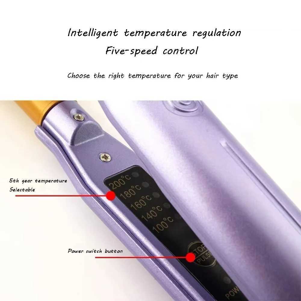High Top Fluffy Pad Hair Root Curling Iron Wavy Curling Iron Mti-function Round Electric Curling Iron Hair Straightener Tool C251202