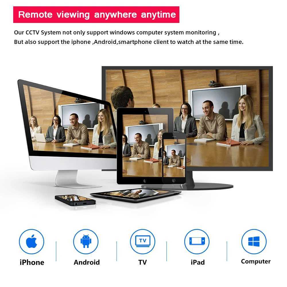 4K POE 8MP IP Camera Outdoor Waterproof External CCTV Security Protection De Network Surveillance IP Camera Motion Detection C251202