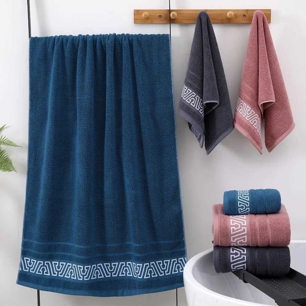 380g new pure cotton thick bath towel 70140 soft absorbent no shedding colo Y251202