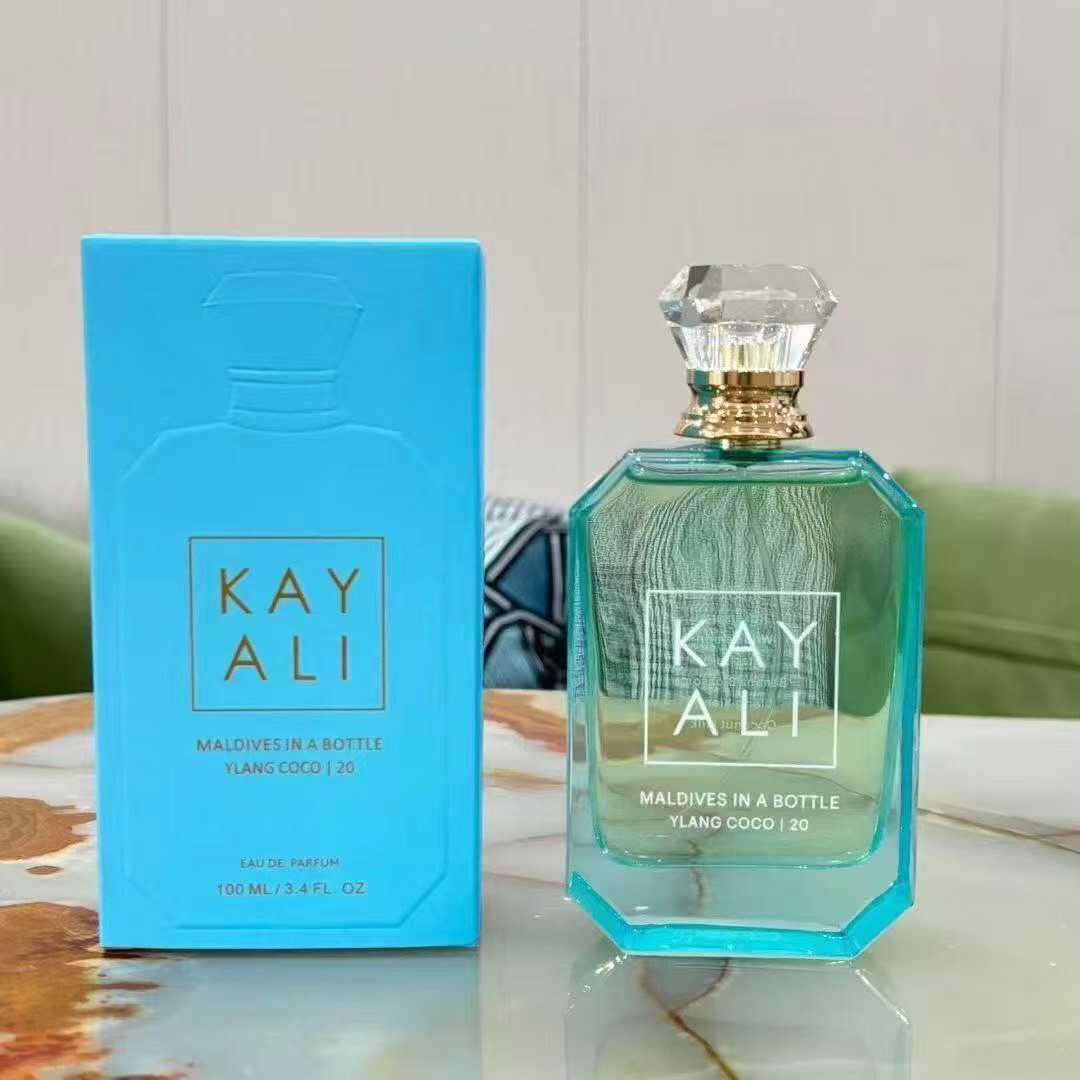 Kayali Perfume 100ml Yum Pistachio Gelato 33 Vanilla 28 Candy Rock Sugar 42 Eau De Parfum Men Woman Fragrance 3.4oz Long Lasting EDP Neutral Cologne Spray High Quality
