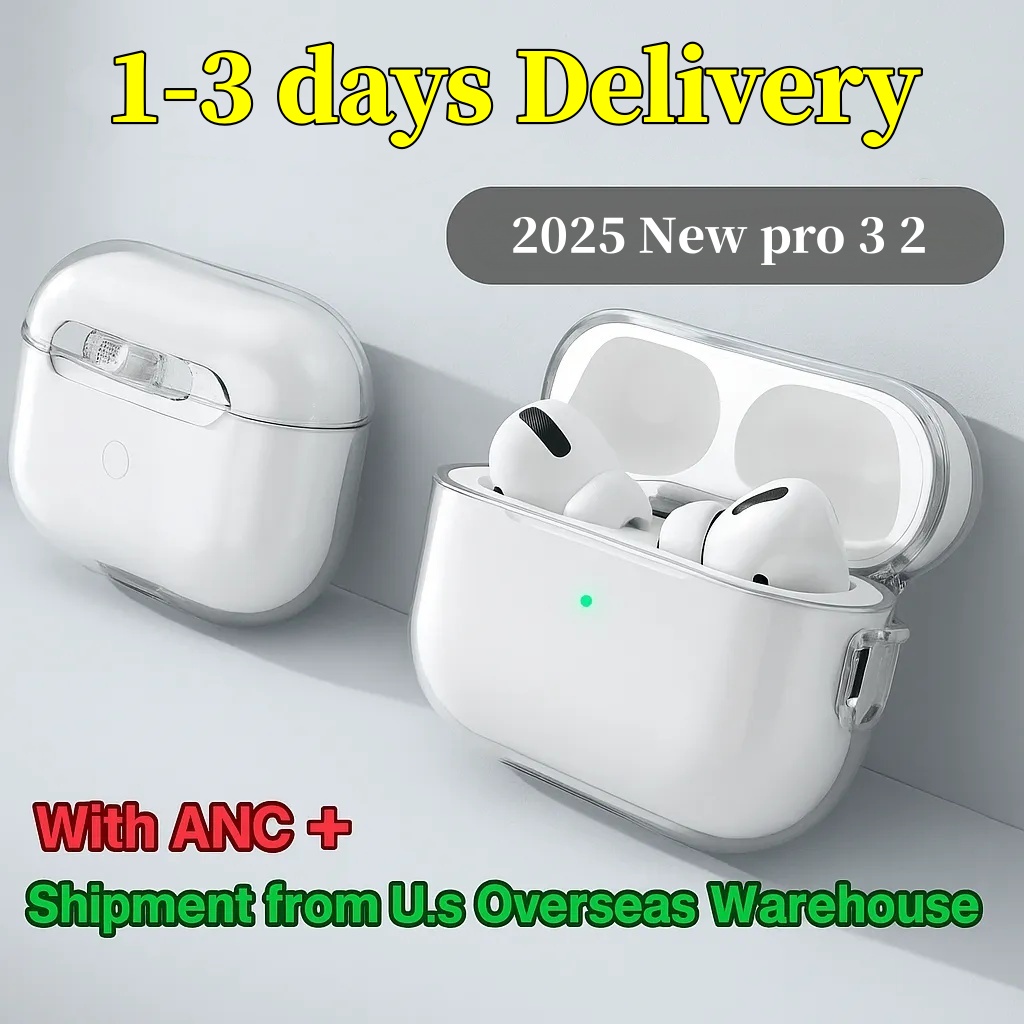 USA Stock New earbuds for airpods Pro 2 3 4 Generation Airpods 4 Pro max Headphone Accessories Silicone Protective Earphone Cover Wireless Charging Shockproof case