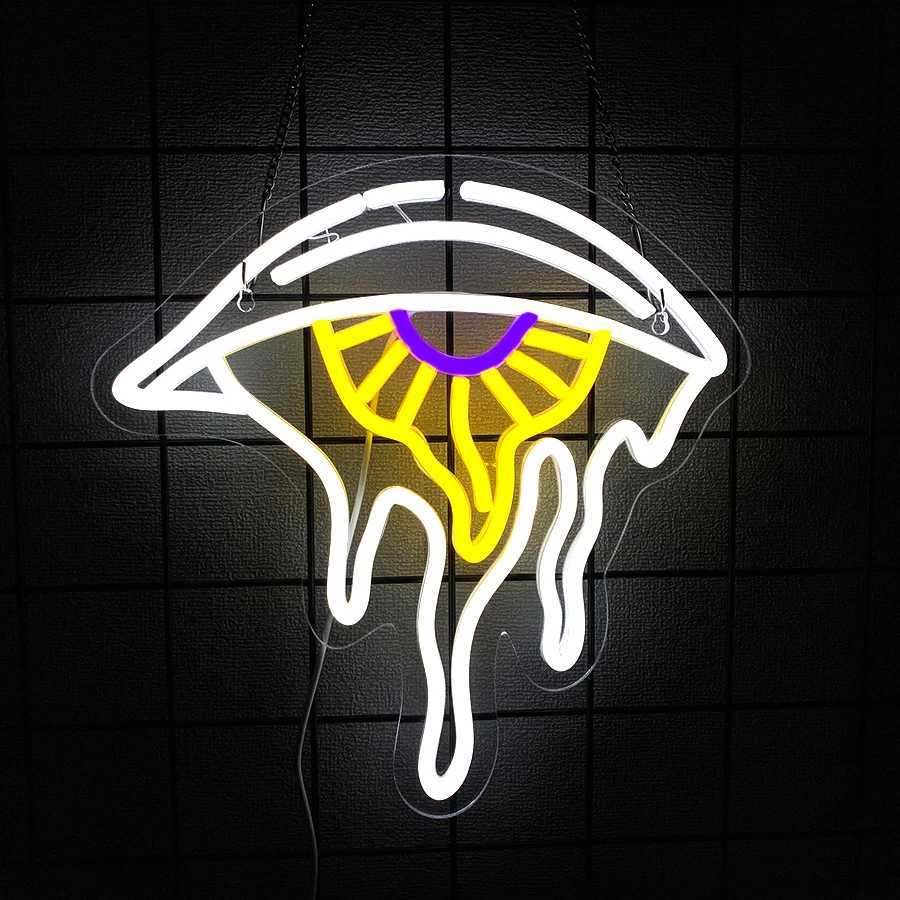 Animation Led Neon Sign Evil Eye Personality Icon Suitable For Game Room Bedroom Man Cave Decor For Boyfriend Party Gifts H251201