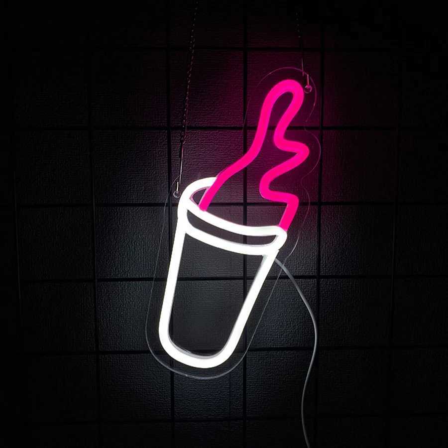 Beverage Series Neon Signs Business Wall Lamp On Shop Wall Usb Powered Used For Decor Of Clubs Cafes Bars And Restaurants H251201