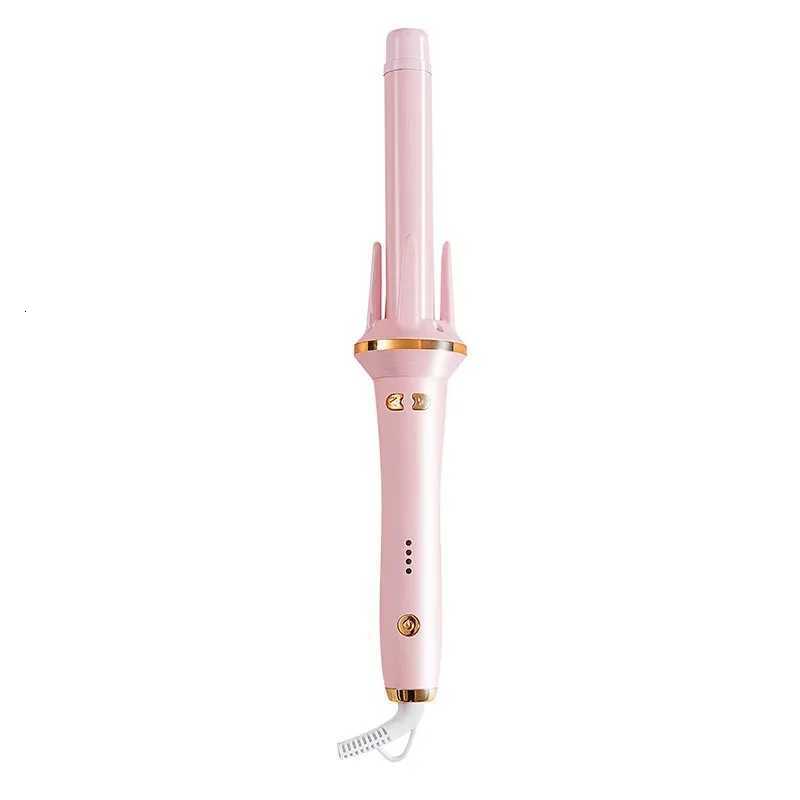 Portable Ceramic Electric Curling Iron Ptc Heating Autatic Rotating Magic Curling Iron Salon Hair Styling Tool C251202