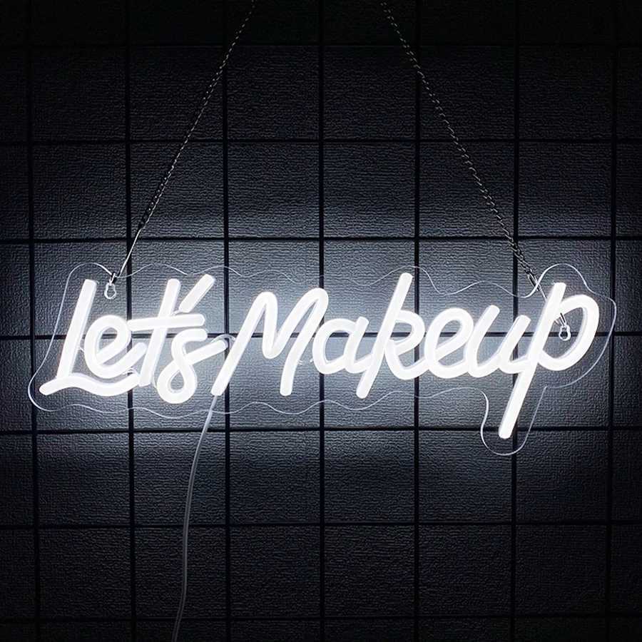 Beauty Salon Led Neon Sign Wall Business Wall Lamp Usb Powered Used For Nail Shop Beauty Salon Salon Studio Art Decor H251201