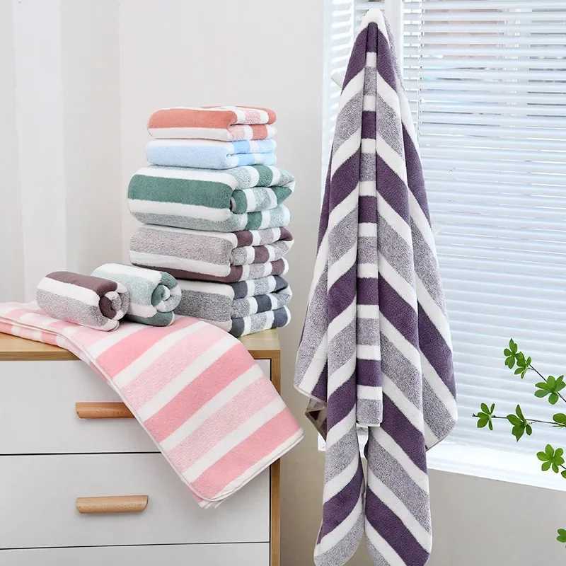 Microfiber Towel 140x70cm Bath Towels Quick-Drying Shower Towel Absorbent Large Beach Towels High Quty Bathrobe Bathing Robe Y251202
