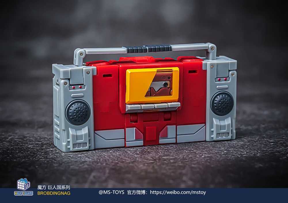 Magic Square MS Toys MS-B17 Transformation Recorder Radio Blaster Figure Toys Y251129
