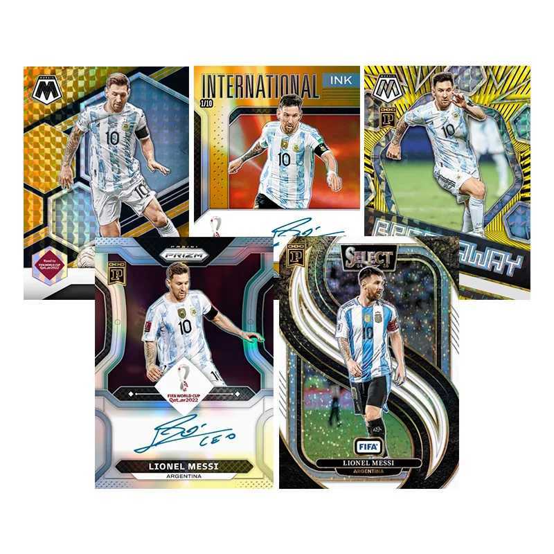 Homemade Panini World Cup Football Series Lionel Messi Signature Collection Card Toys L25120254AP