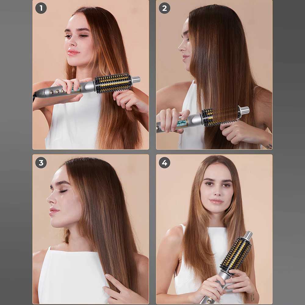 32mm Curling Iron B Ceramic Ionic Hair Curler Straightener Anti-Scald Volumizing Hair Iron Heated B Electric Hot Cb C251202