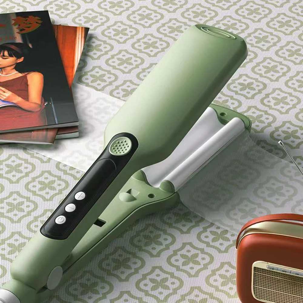 Roll Electric Hair Curling Iron Autatic Lambswool Curling Tool Long La French Styling Wave Crimping Iron Styler C251202