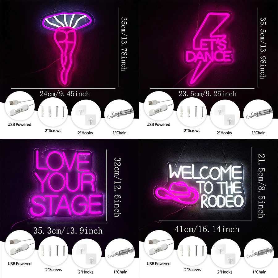 The Neon Sign With The Theme Of The Ball Is Used For Wall Art Decor Wall Lamps For Rooms Clubs Bars And Dance Parties H251201