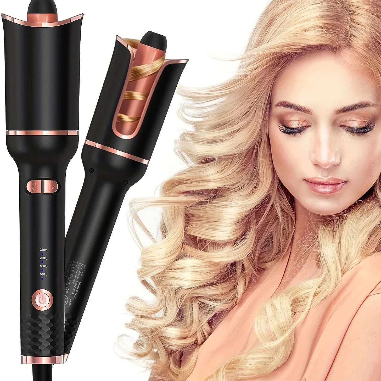 Autatic Hair Curler Auto Hair Curling Iron Ceramic Rotating Air Curler Air Spin Wand Styler Curl hine Magic Hair Curler C2512023