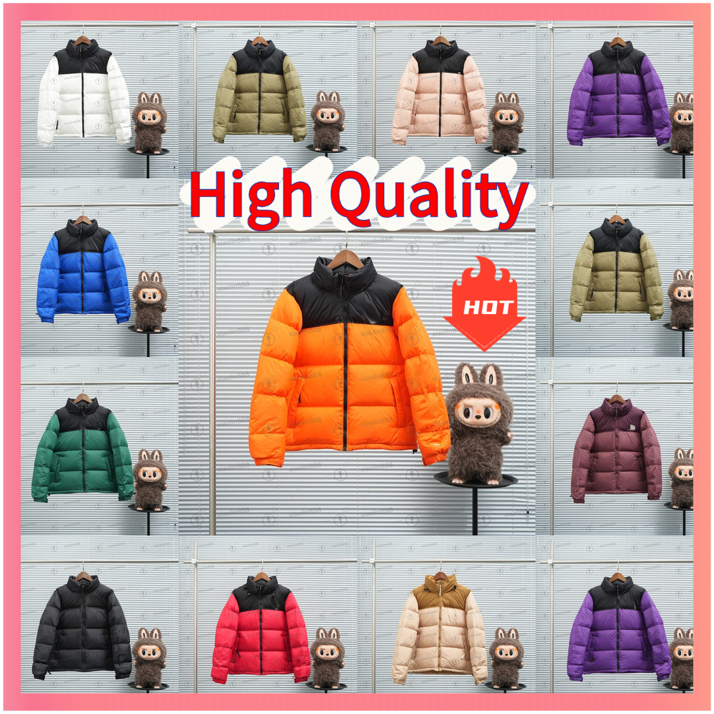 northlys facelys Down Jackets northfacepufferjacket Designer Thicken Puffer Parka Winter Jacket Zipper White Duck Down Fill NF Embroidery Casual Long Sleeve 27b