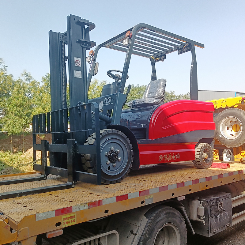 Versatile Mini Electric Forklift Series | 0.8 to 5 Ton Capacity, 3-7m Lift Height | CE Certified with Solid Tires