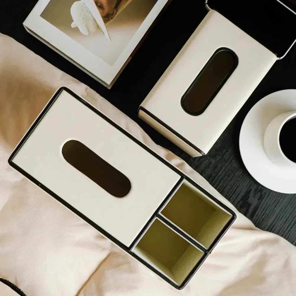 Style Tissue Box Desktop Storage Living Bedro Storage Tissue Box Napkin Holder Simple Car Tissue Holder He Decoration H251201