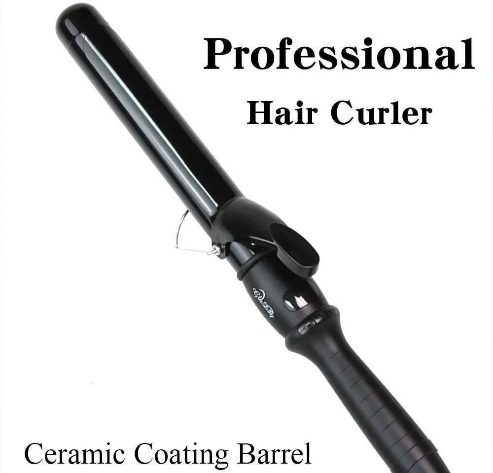 Ceramic Hair Curler 38mm Hair Styling Tools LCD Curling Iron Digital Magic Curling Wand Irons C251202