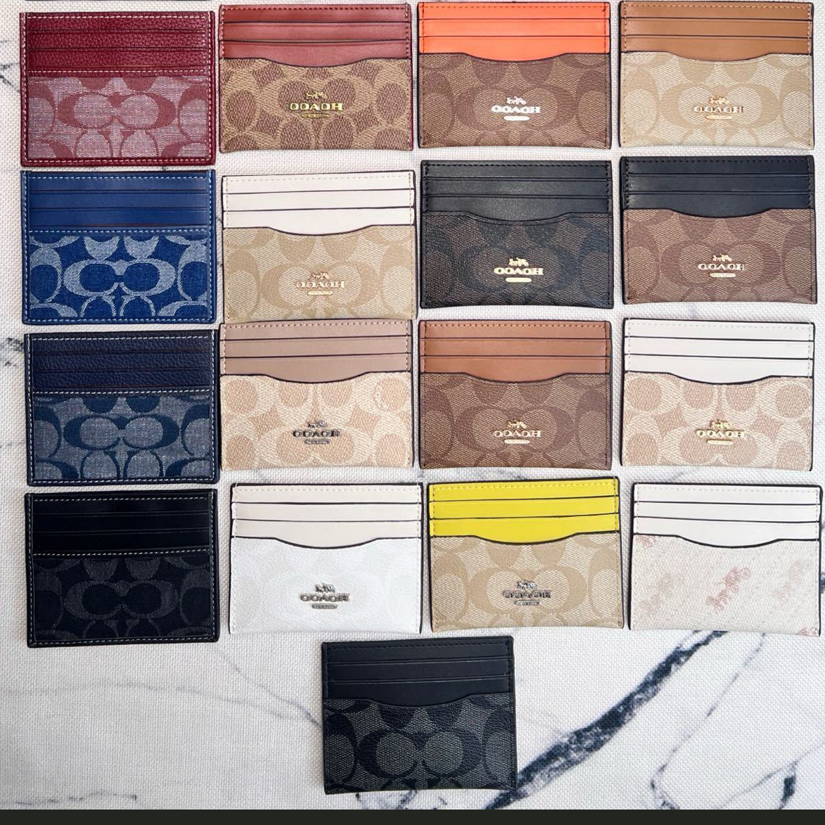 designer crad bag card holder mens women cardholder design wallet mini card bag fashion Leather small card case and credit card holder in various lengths wallet bag 01.