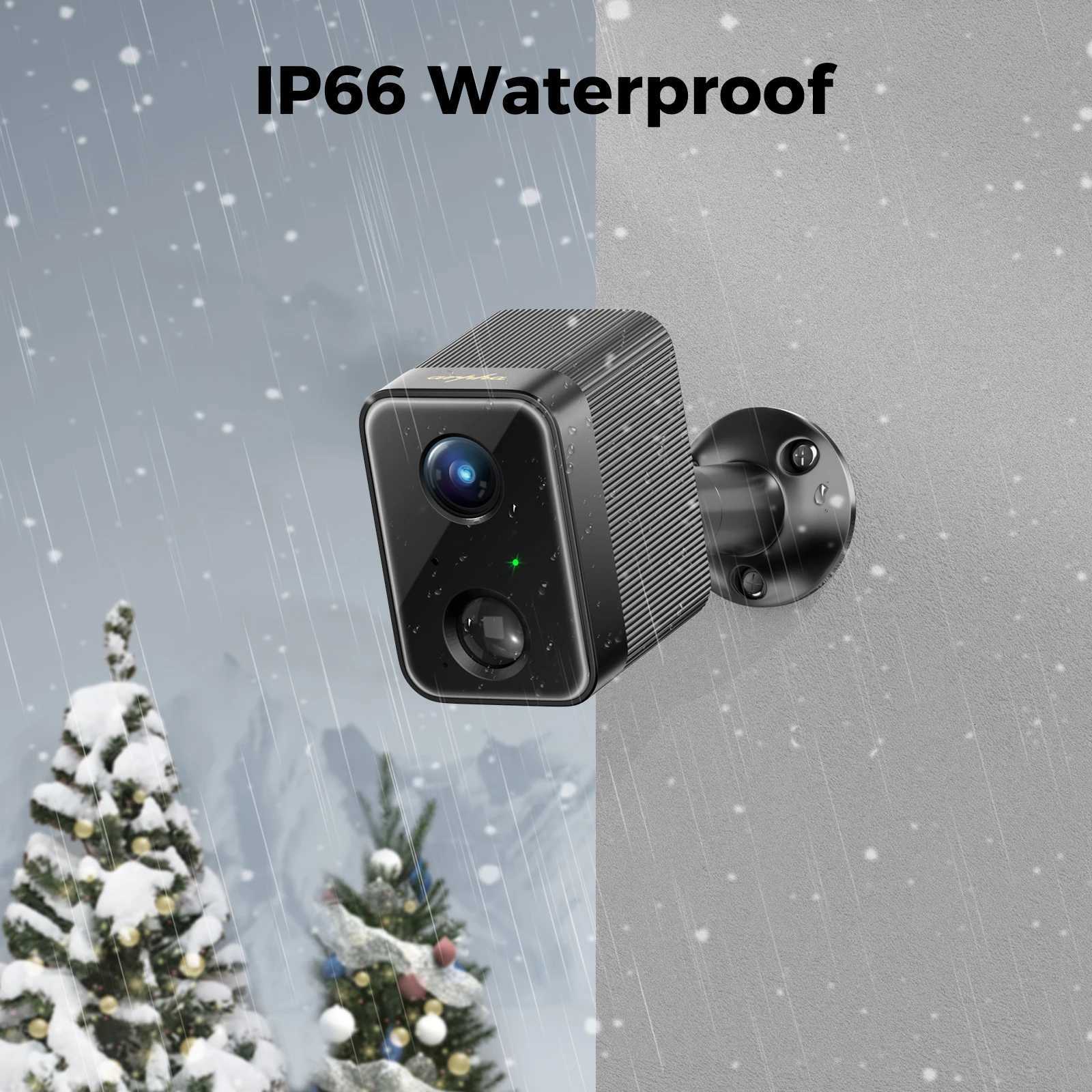 1/2PCS Arpha Wifi Camera 1080P OutdoorHe Surveillance Camera 2 Way Au w/ Al Night Vision Ip Camera Waterproof Cloud Stg C251202