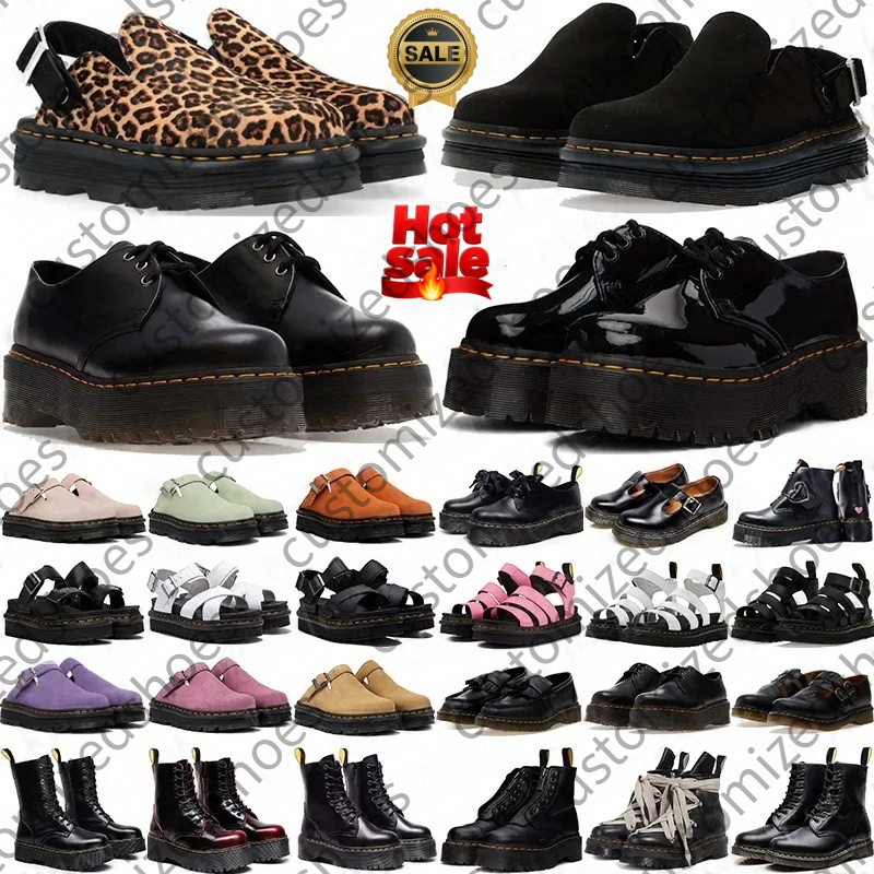 designer boots woman platform boot docs drs boots for women booties Shoes for mens womens black winter Autumn bottes heel botte leather sneakers high platform 36-45