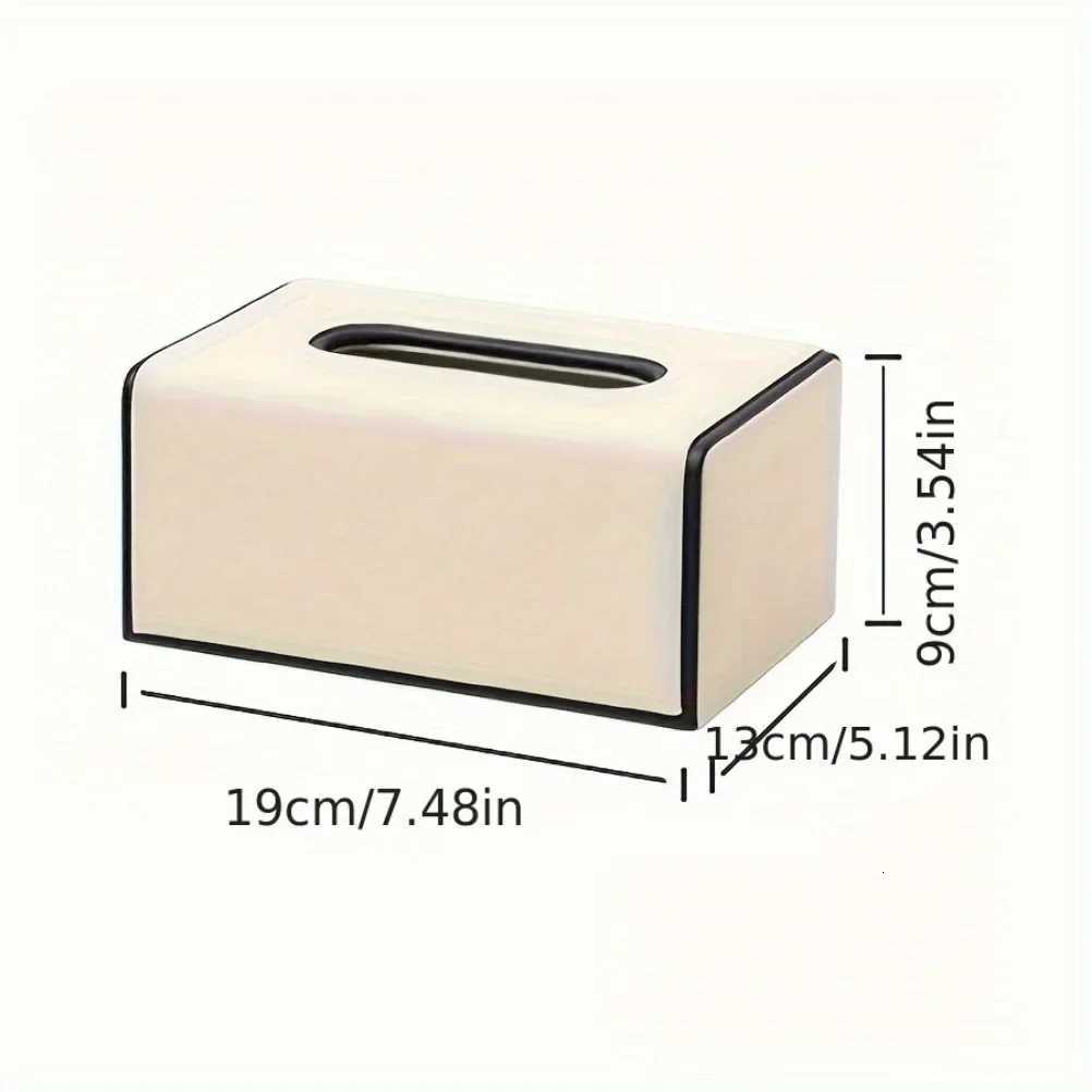 Style Tissue Box Desktop Storage Living Bedro Storage Tissue Box Napkin Holder Simple Car Tissue Holder He Decoration H251201