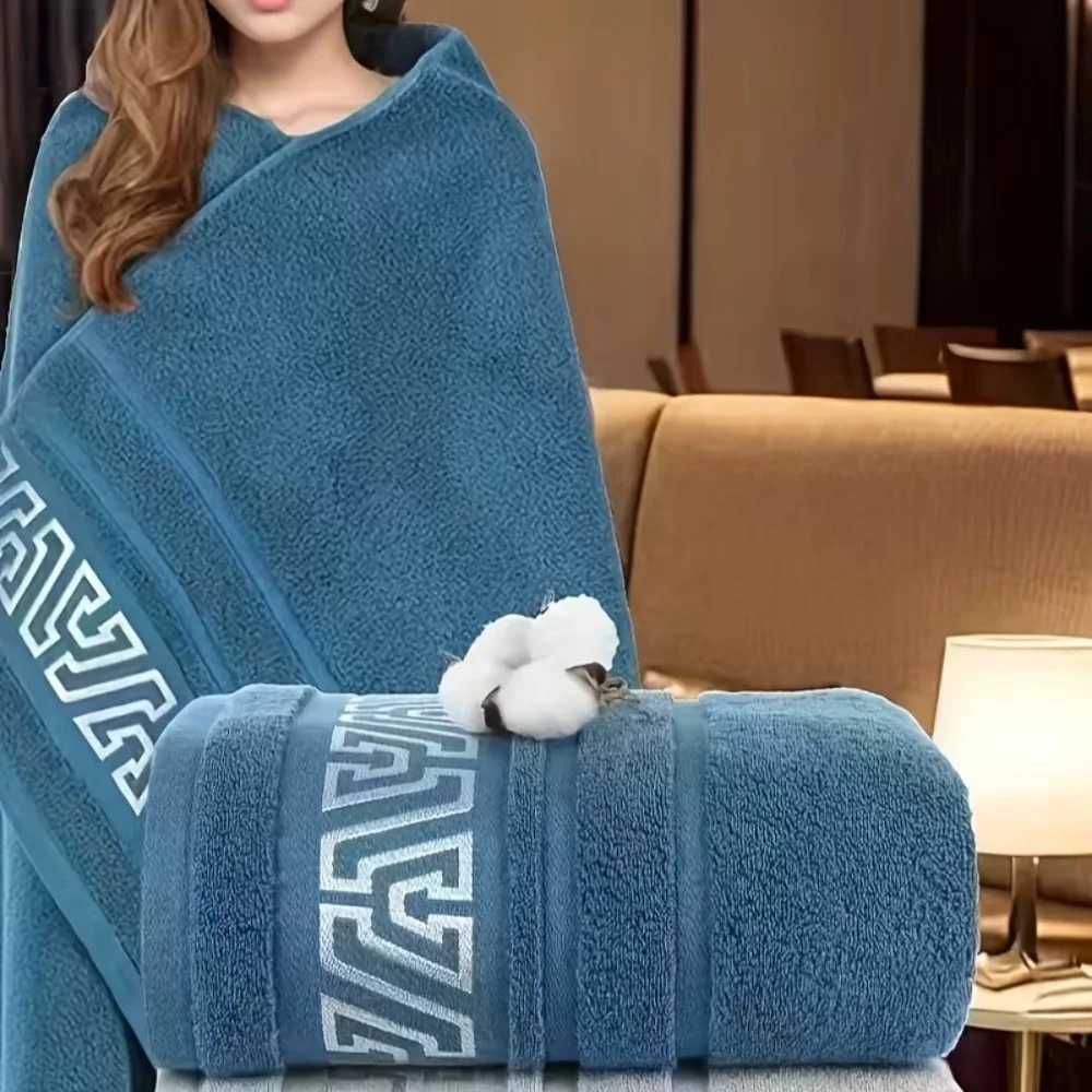 380g new pure cotton thick bath towel 70140 soft absorbent no shedding colo Y251202