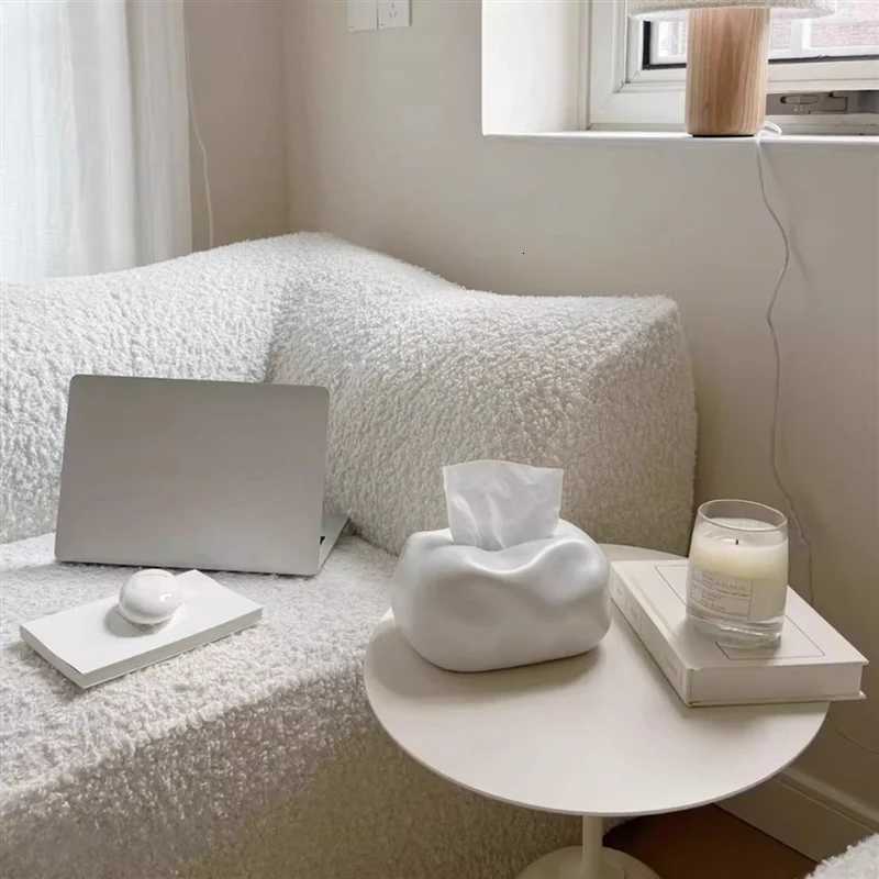 PZHI- Tissue Box Advanced Napkin Holder Living Ro Dining Table Tissue Case Household Tissue Storage Box H251201