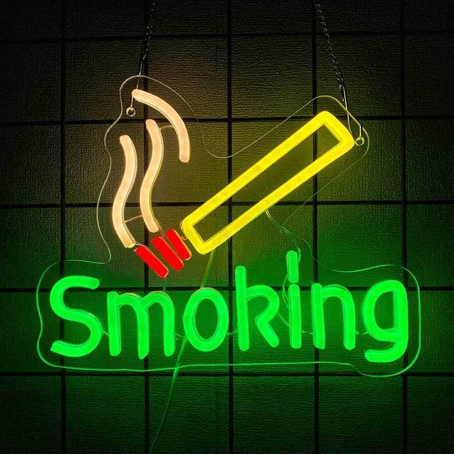 Tobacco Series Neon Signs Wall Business Decor Usb Powered Used In Clubs Bars Man Caves Shops Art Wall Lamps Easy To Hang H251201